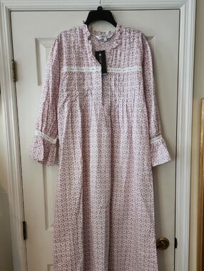 Alexander Del Rossa Cotton Nightgown